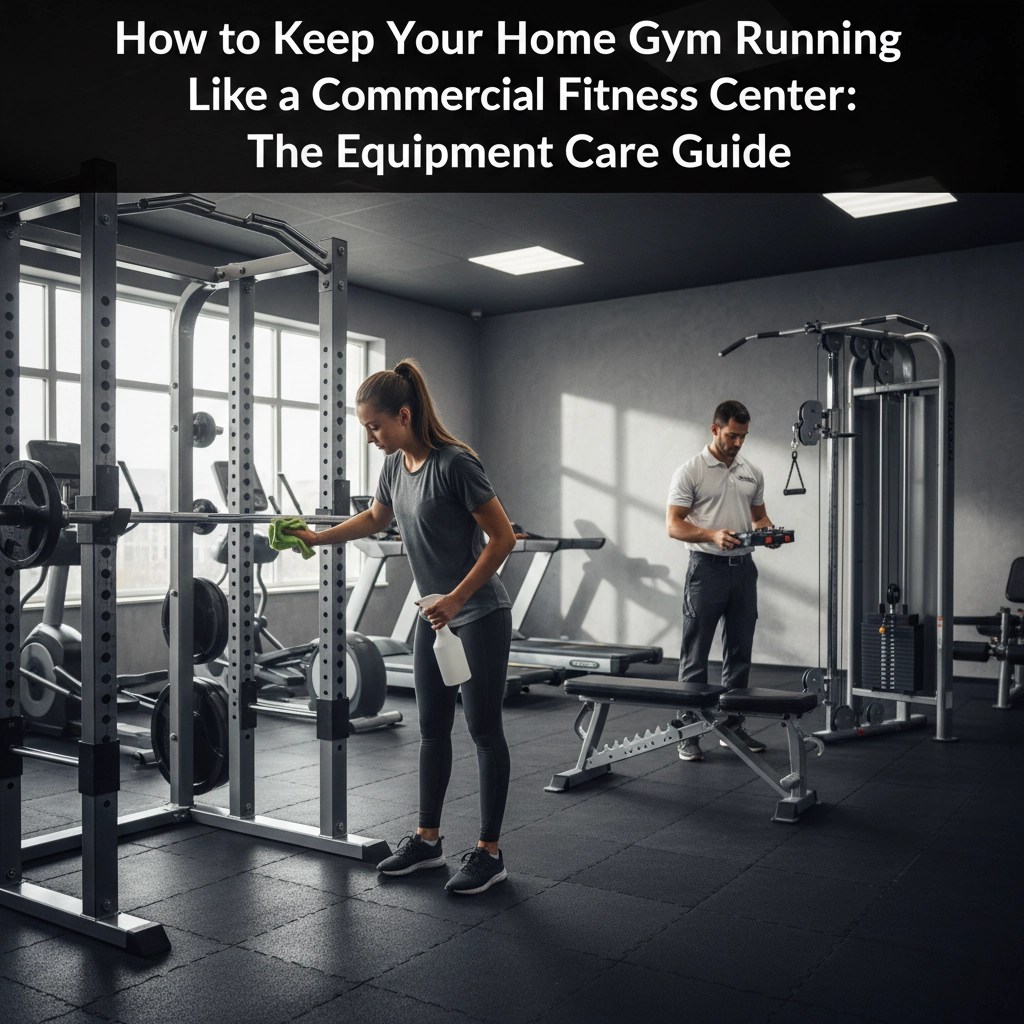 How to Keep Your Home Gym Running Like a Commercial Fitness Center: The Equipment Care Guide